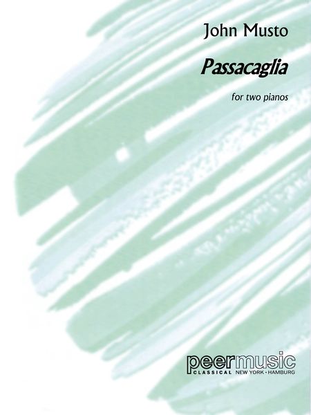 Passacaglia : For Two Pianos.