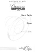 Babel : Pour 4 Voix Mixtes (SATB) (2012).