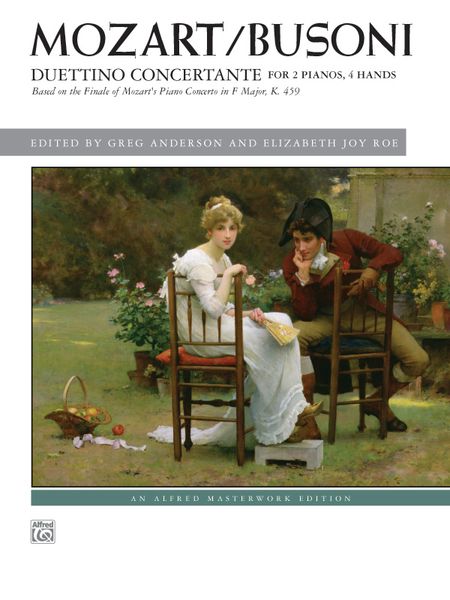 Duettino Concertante : For 2 Pianos, 4 Hands / transcribed by Ferruccio Busoni.
