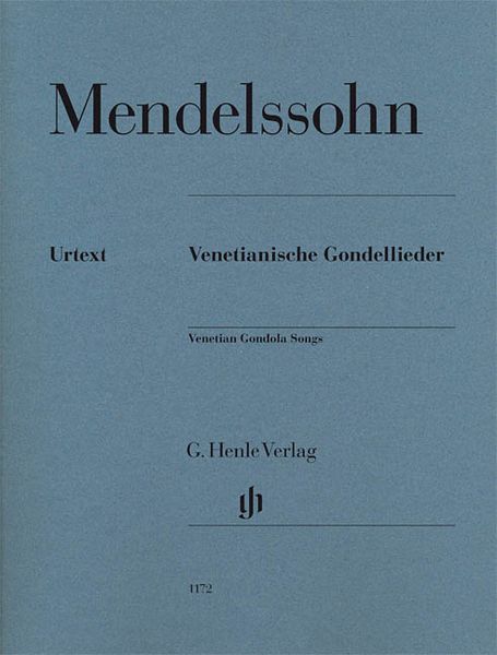 Venetianische Gondellieder = Venetian Gondola Songs : For Piano.
