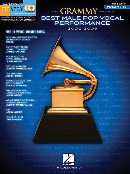 The Grammy Awards : Best Male Pop Vocal Performance, 2000-2009.