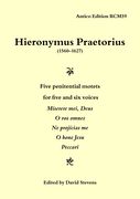 Five Penitential Motets For Five and Six Voices / edited by David Stevens.
