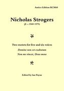Two Motets For Five and Six Voices / edited by Ian Payne.