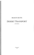 Desert Transport : For Orchestra (2010).