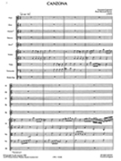 Canzona (After Giovanni Gabrieli) : For Ten Players.