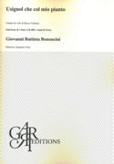 Usignol Che Col Mio Pianto : Cantata For Alto and Basso Continuo / Ed. Alejandro Garri.