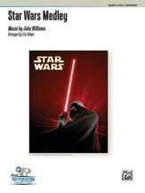 Star Wars Medley : For Percussion Ensemble / arranged by Eric Kalver.