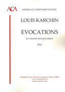 Evocations : For Clarinet and Percussion (2010).