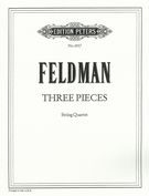 Three Pieces : For String Quartet (1956).