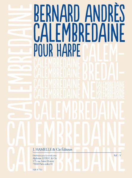 Calembredaine : Pour Harpe.