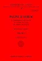 Pagine d'Album, Vol. 2 : Per Mandolino E Chitarra / edited by Sergio Zigiotti and Fabiano Merlante.