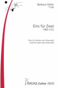 Eins Für Zwei : Duo For Violin and Violoncello.