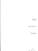 Song : For Mezzo, Clarinet and Viola (1980).