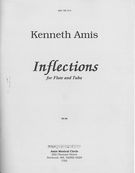 Inflections : For Flute and Tuba.
