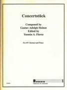 Concertstück : For B Flat Clarinet and Piano / edited by Yasmin A. Flores.