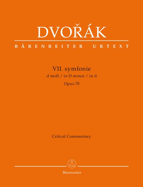 Symphony No. 7 In D Minor, Op. 70 / edited by Jonathan Del Mar.