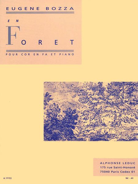 En Foret, Op. 40 : Pour Cor En Fa Et Piano.