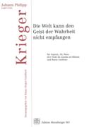 Welt Kann Den Geist der Wahrheit Nicht Empfangen / edited by Klaus-Jürgen Gundlach.