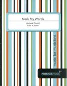 Mark My Words : For Tuba and Piano (2007).