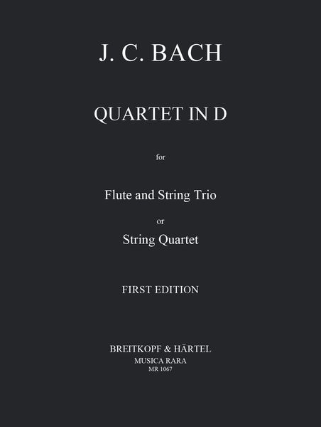 Quartet In D Major : For Flute and String Trio Or String Quartet.