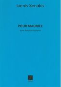 Pour Maurice : For Baritone and Piano.