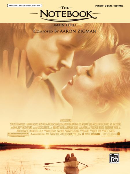 The Notebook - Main Theme : For Piano Solo.