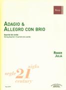 Adagio & Allegro Con Brio : For String Quartet.