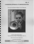 Modern Approach To Improvisation, Vol. 2 : The Improvisational Style Of Jim Rotondi.