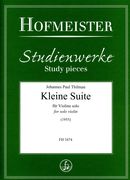 Kleine Suite : Für Violine Solo (1955).