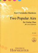 Two Popular Airs : For Guitar Duo.