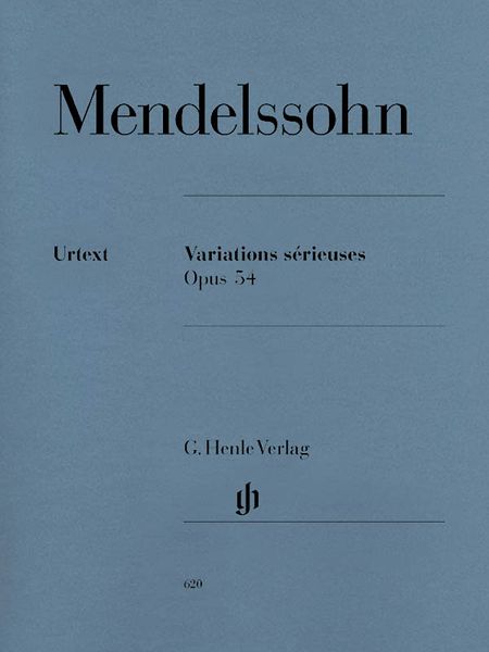 Variations Serieuses, Op. 54 : For Piano / edited From Autograph by Christa Jost.
