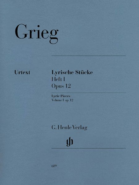 Lyric Pieces, Book 1, Op. 12 : For Piano.