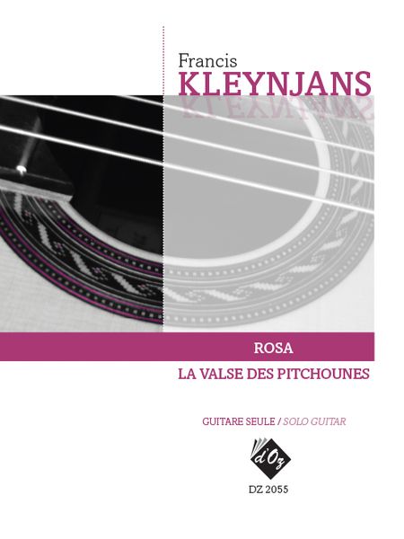 Rosa; la Valse Des Pitchounes : For Solo Guitar.