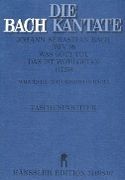 Was Gott Tut, Das Ist Wohlgetan, BWV 98.