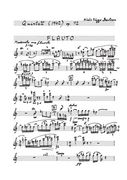 Quintett, Op. 12 : For Flute, Oboe, Clarinet, Bassoon and Piano (1932).