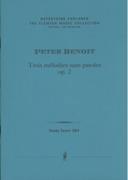 Trois Melodies Sans Paroles, Op. 2 : Pour Piano.