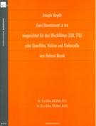 Zwei Divertimenti A Tre : Für Drei Blockflöten (ATB, TTB) Oder Querflöte, Violine und Violoncello.
