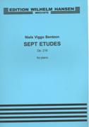 Sept Etudes, Op. 216 : For Piano.
