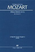 Missa Brevis In G Major, K. 49 : For Solo SATB, SATB Chorus and Strings.
