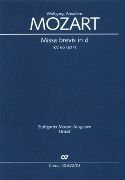 Missa Brevis In D Minor, K. 65 : For Solo SATB, SATB Chorus and Strings.