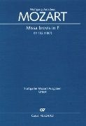 Missa Brevis In F Major, K. 192 : For Soli SATB, SATB Chorus and Strings.