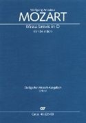 Missa Brevis In D Major, K. 194 : For Soli SATB, SATB Chorus and Strings.