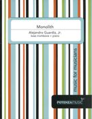 Monolith : For Bass Trombone and Piano.
