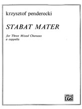 Stabat Mater : For Three Mixed Choruses A Cappella.