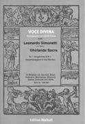Ghirlanda Sacra : Für 1 Singstimme & B. C. - Band III / edited by Jolando Scarpa.