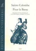 Pour la Basse : Die Stücke Für Viola Da Gamba Solo In der Bibliotheque Municipale von Tournus.