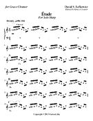 Etude : For Solo Harp.
