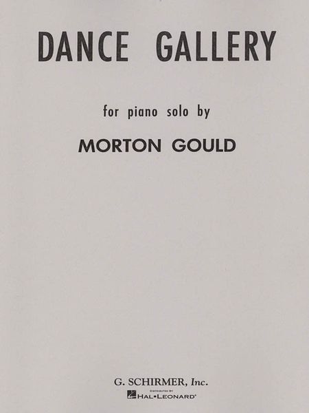 Dance Gallery, Vol. 1 : For Piano.