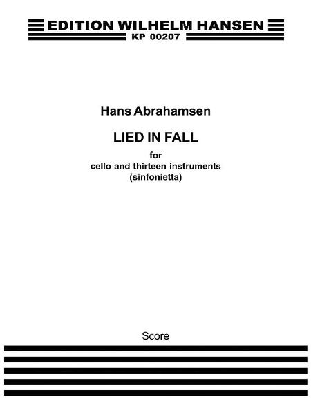 Lied In Fall : For Cello and Thirteen Instruments (Sinfonietta) (1987).