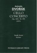 Concerto : Per Violoncello, Op. 104 (1895) / edited by Frantisek Bartos.